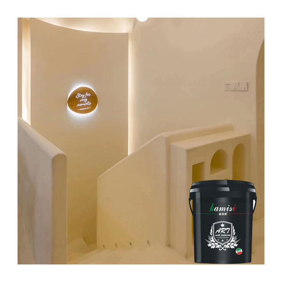 Microcement Wall and Ground Integrated 