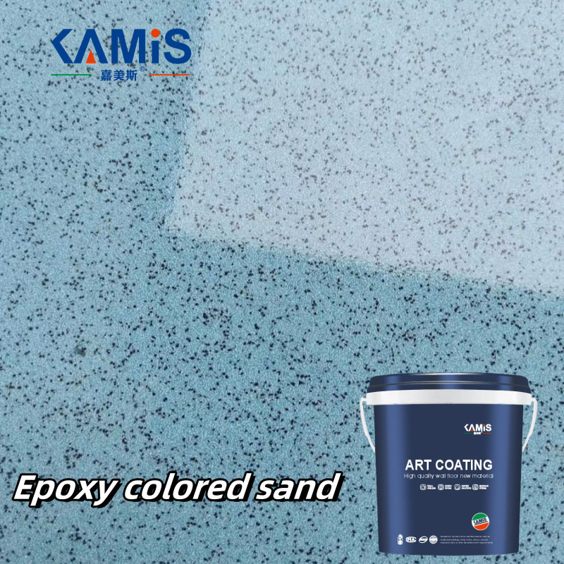 Epoxy Colored Sand Self-leveling Floor 
